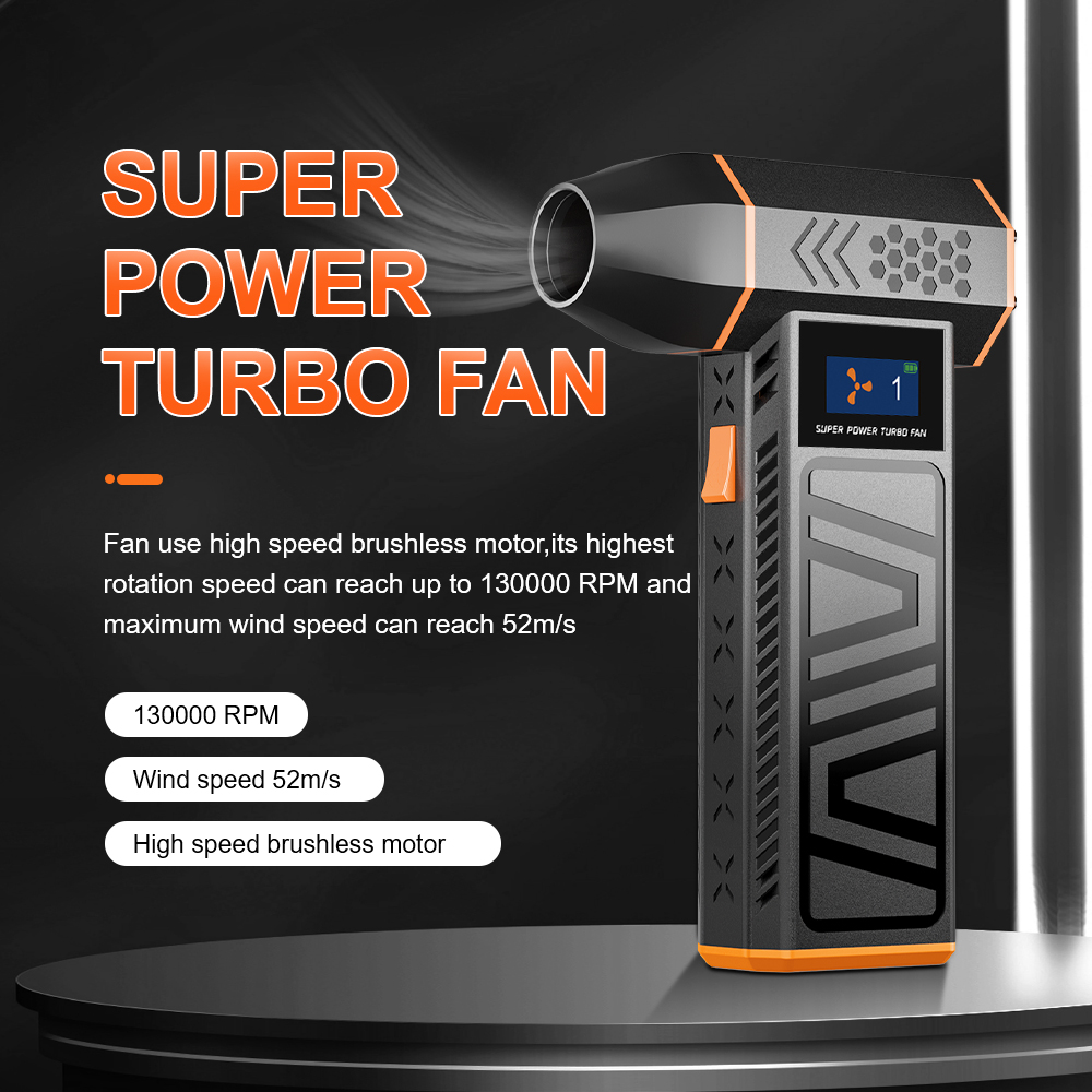 Power Tools Keyboard Manager - Potente Ventilador Turbo Soprador de Jato