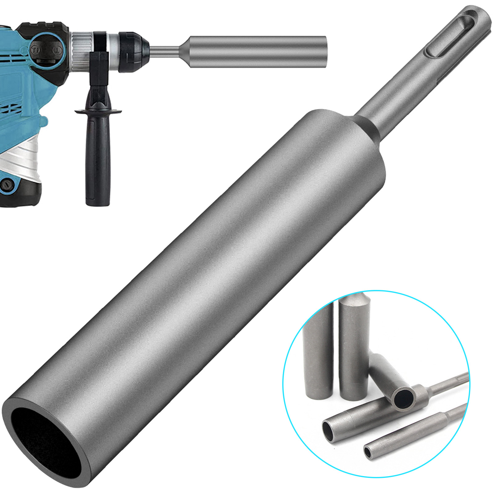 Power Tools Plus - Ground Rod Driver Aço Endurecido para