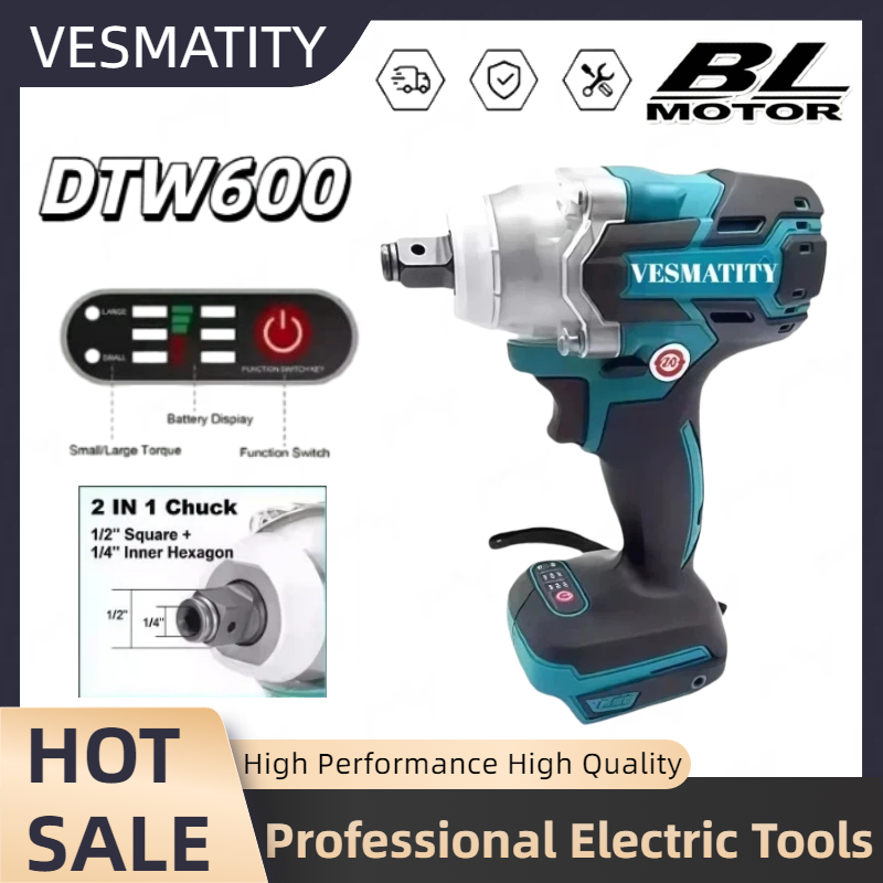 Power Tools Battery Repair - DTW600: Chave de impacto elétrica sem