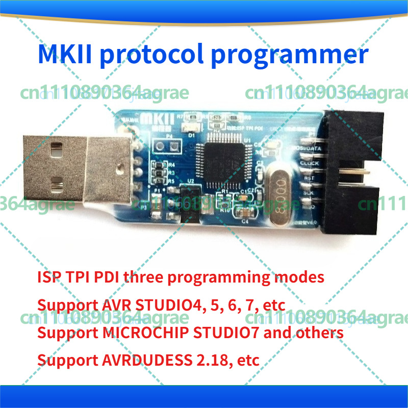 Power Tools Download - Programador AVRISP MKII ISP TPI PDI,