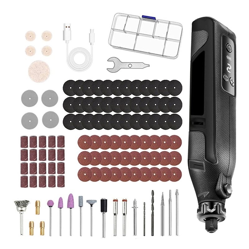 Rotary Tool Kit - Kit de ferramentas rotativas elétricas A02M