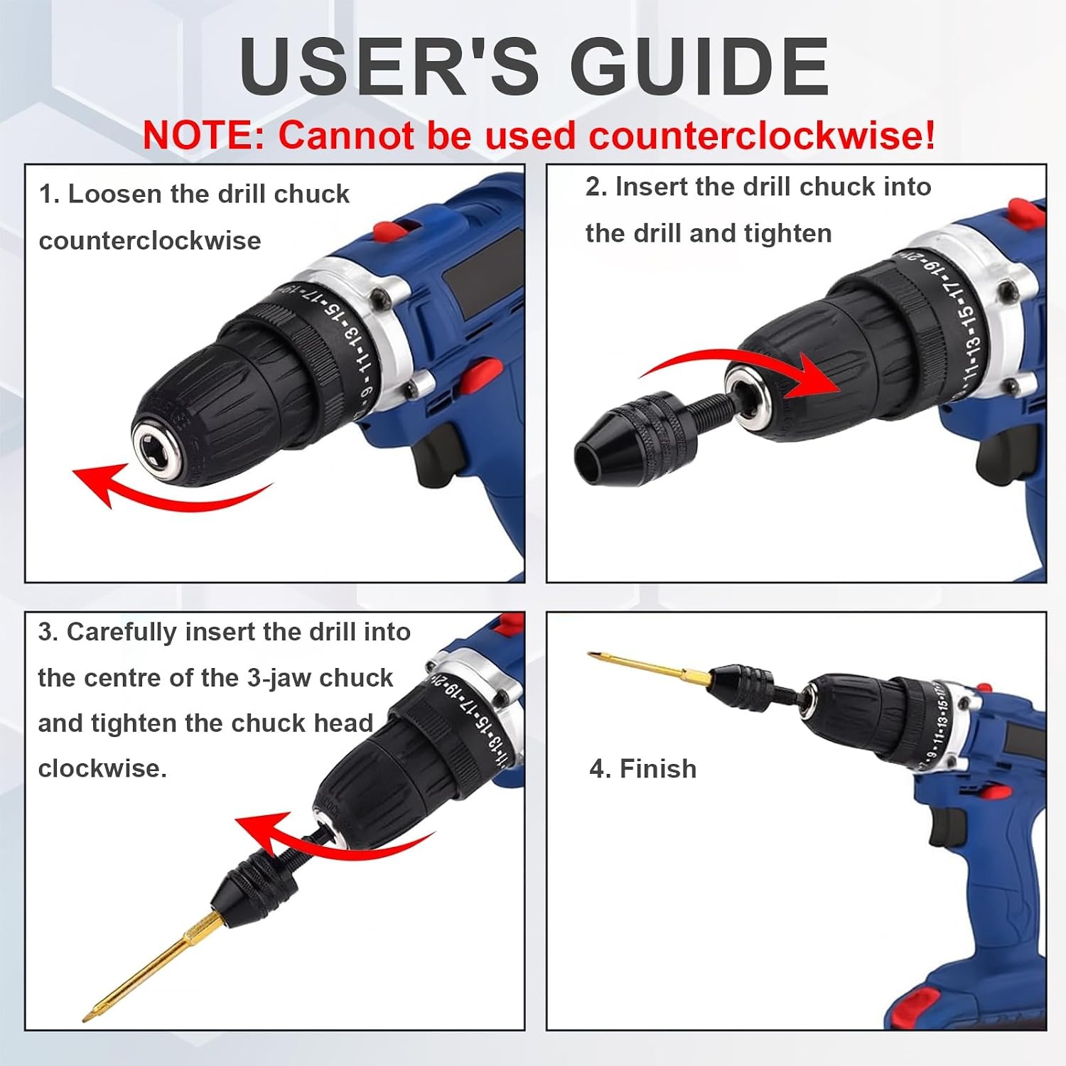 4 Peças Adaptador de Mandril S - Power Tools Router avaliação e preço