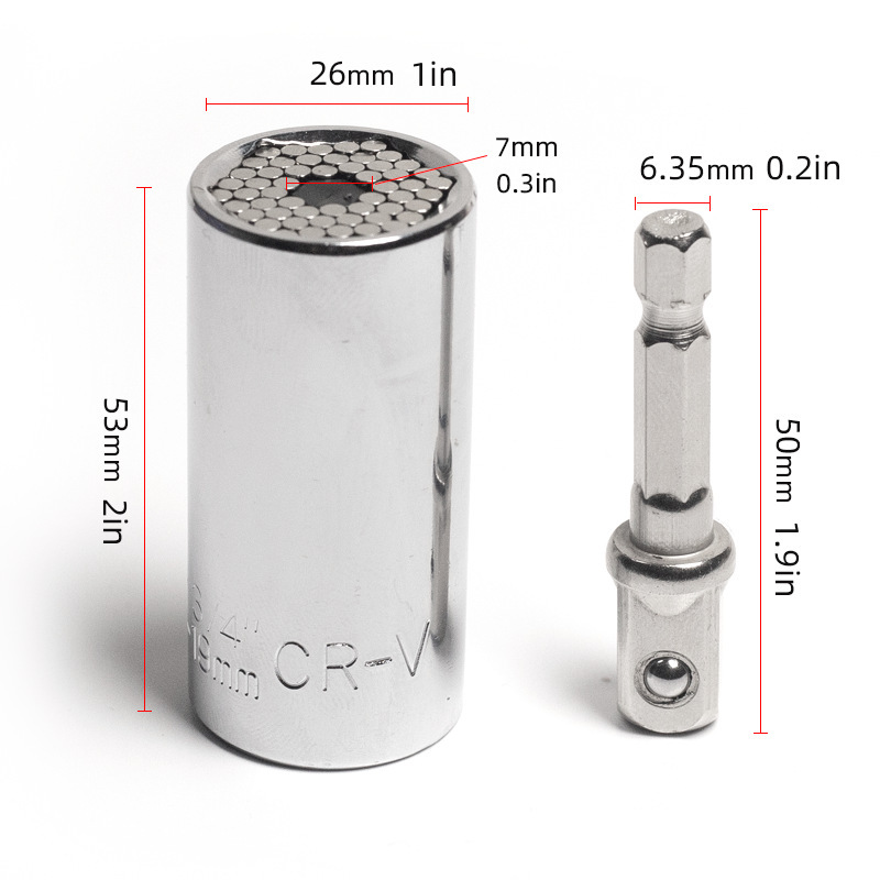 Conjunto de Adaptadores de Soq - Power Key Tools avaliação e preço