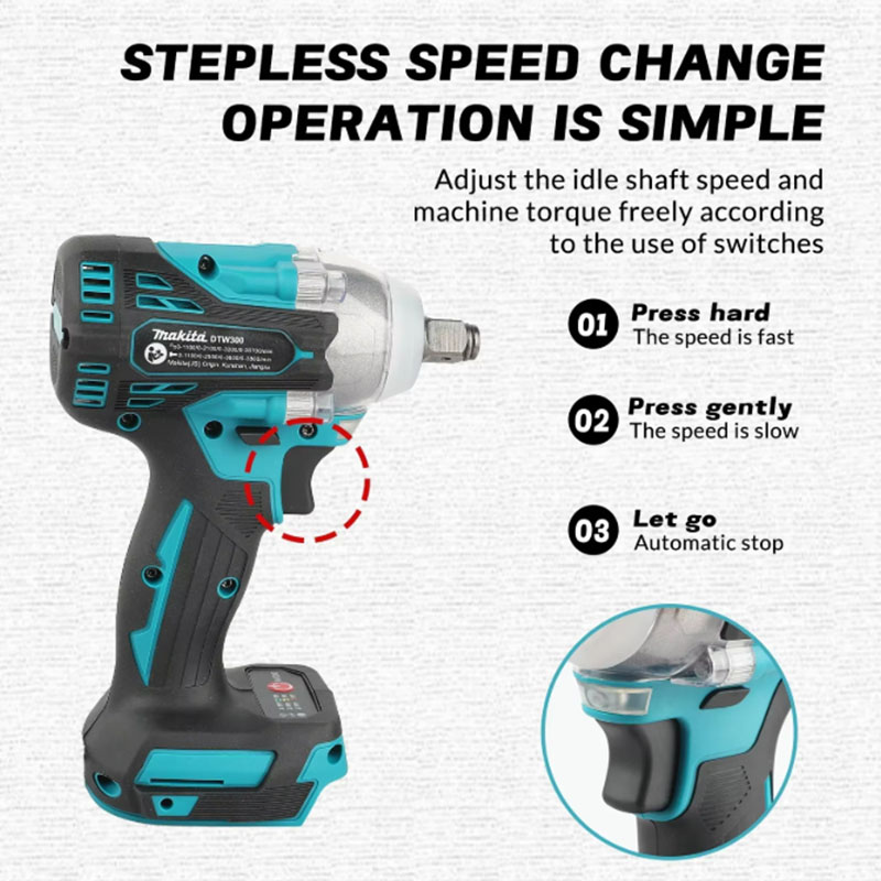 Chave de Impacto Sem Fio Makit - Power Tools Battery Repair avaliação e preço
