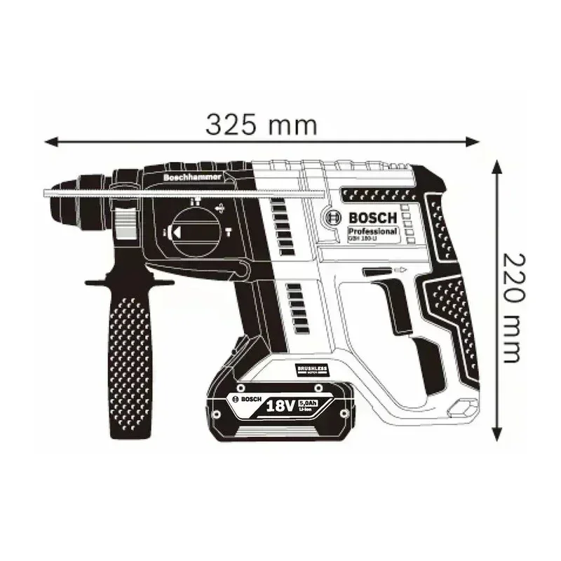 Martelo Rotativo Sem Fio BOSCH - Power Tools Plus avaliação e preço