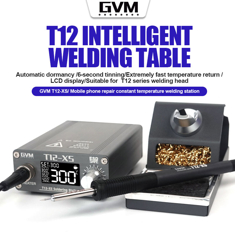 Gvm T12-XS display digital tem - Power Tools Station avaliação e preço