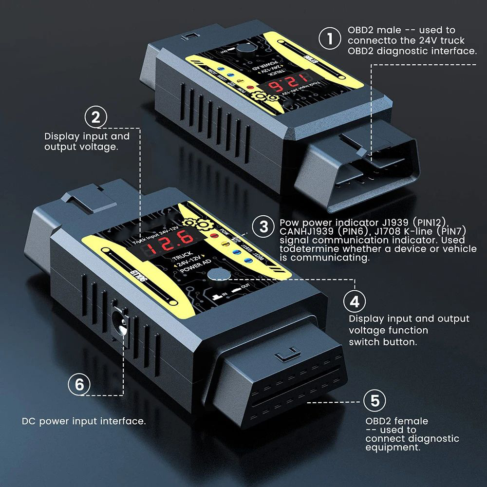 Godiag gt106 plus adaptador de - Power Tools Plus avaliação e preço