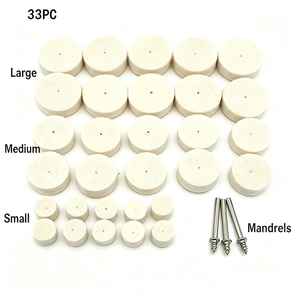 Kit de Rodas de Polimento em F - Rotary Tool Kit avaliação e preço