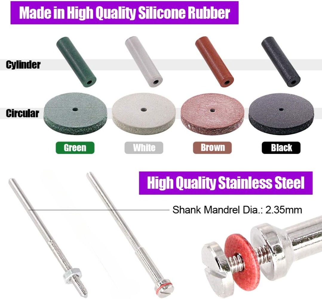 42 pçs kit de rodas de polimen - Rotary Tool Kit avaliação e preço