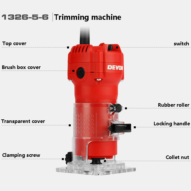 Máquina roteadora de madeira 2 - Power Tools Router avaliação e preço